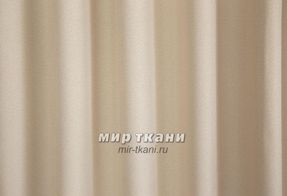 Блэкаут-рогожка цвет молочный h=2,45м