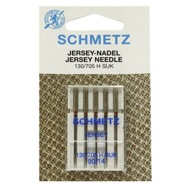 Иглы "Schmetz" джерси №90/14 (5шт.)